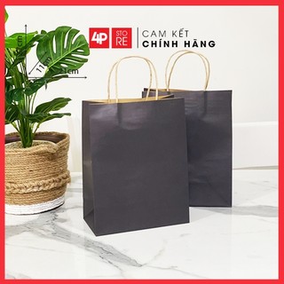 TÚI GIẤY KRAFT XANH DƯƠNG ĐẬM 21 X 27 X 11 CM