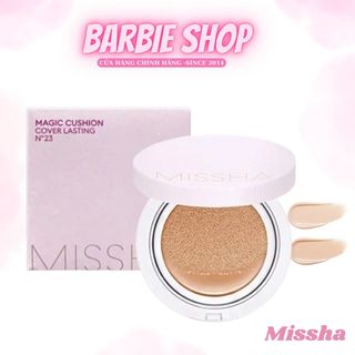 Phấn Nước Missha Magic Cushion Cover Lasting 15g - Hộp Hồng