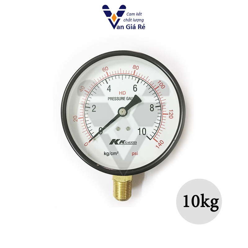 Đồng hồ áp suất 10kg