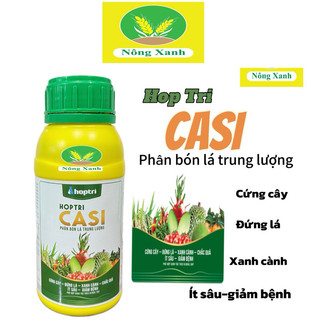 Phân bón lá HỢP TRÍ CASI - Cứng cây, Đứng lá, Chống đổ ngã - HT Casi