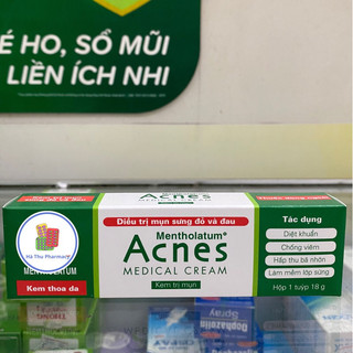 Acnes Medical Cream - kem ngừa mụn sưng đỏ và đau