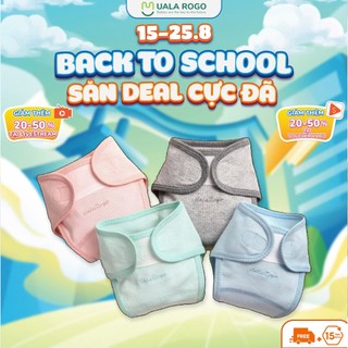 Tã dán vải sơ sinh Ualarogo cotton thấm hút dễ thay bỉm 8501 2452