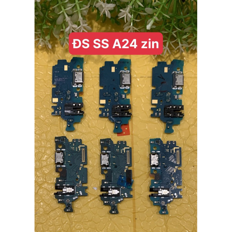 Cụm đuôi sạc, micro, tai nghe Samsung Galaxy A24 2023, A245 / Cụm sạc sam sung A24 / Bộ chân sạc sam