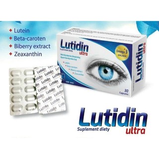 Lutidin Viên uống bổ mắt, tăng cường thị lực, người bị nhức mắt, khô mắt, mỏi mắt, quáng gà, đục thủy tinh thể