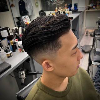 kiểu tóc đẹp., cắt trọc 2 bên