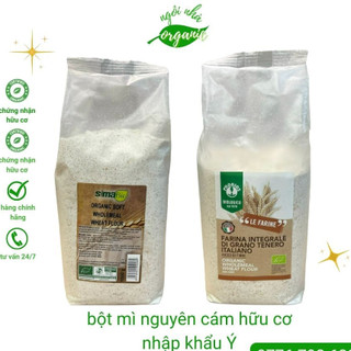 Bột mì nguyên cám hữu cơ  nhập khẩu Ý ProBios/Sima Bio - Organic WholeMeal Wheat Flour