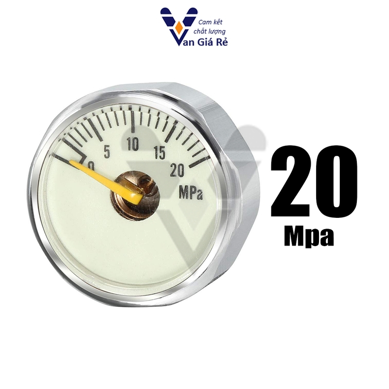 Đồng hồ đo áp suất 20Mpa