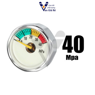 Đồng hồ đo áp suất 40Mpa chân M8, M10