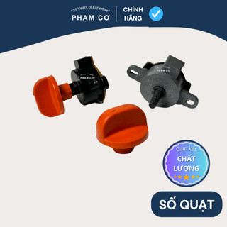 Số quạt cây quạt treo tường kèm núm vặn quạt