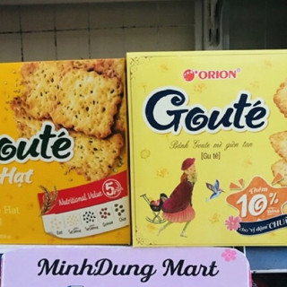 Bánh Goute vừng/mè hộp giấy