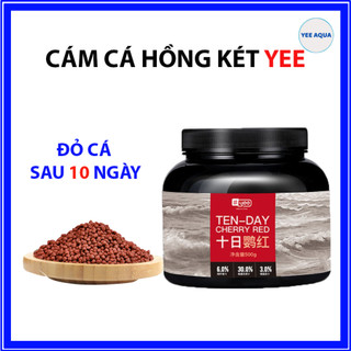  Cám Cá Hồng Két YEE Parrot CHERRY RED - Thức Ăn Hỗ Trợ Tăng Size Tiêu Hóa Và Giúp Cá Lên Màu Sau 10 Ngày 