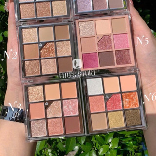 Bảng mắt 9 ô Unleashia Glitterpedia Eye Pallet 6.6g
