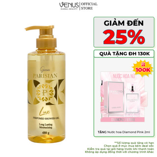 Sữa tắm Nước hoa Nữ Gennie Parisian 480ml hương thơm sang trọng, quyến rũ