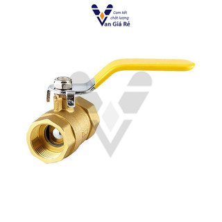 [Hàng Chuẩn, đẹp] Van bi đồng Italy phi 13 17 21 27 34 - van khóa nước tay gạt