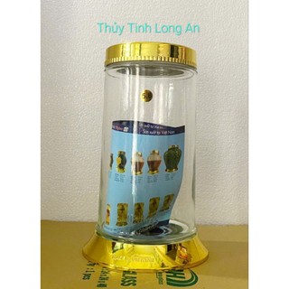 Bình ngâm rượu sâm thủy tinh phú hòa 5,8 lít có van