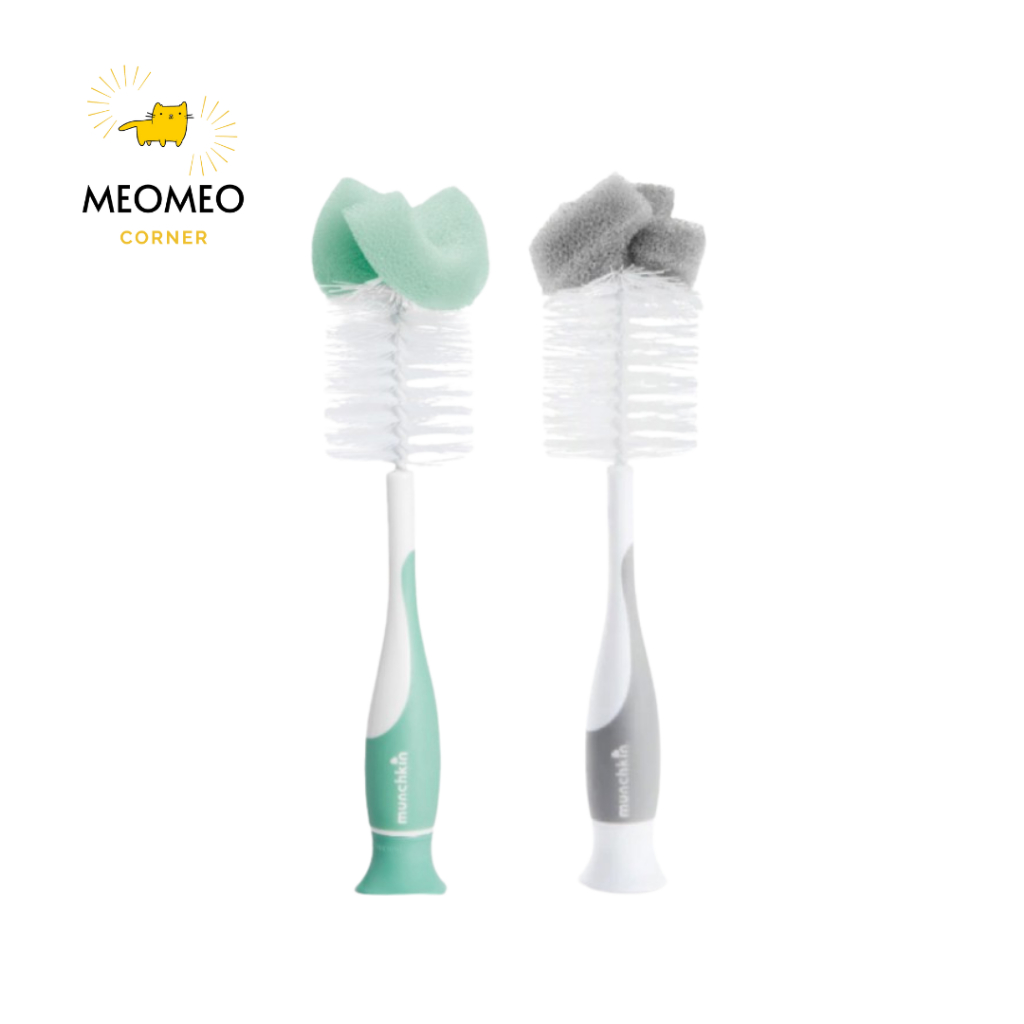 Cọ Mút rửa bình sữa và núm ti Munchkin
