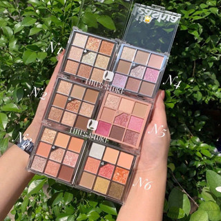 Bảng mắt 9 ô Unleashia Glitterpedia Eye Pallet 6.6g