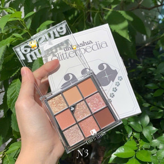 Bảng mắt 9 ô Unleashia Glitterpedia Eye Pallet 6.6g