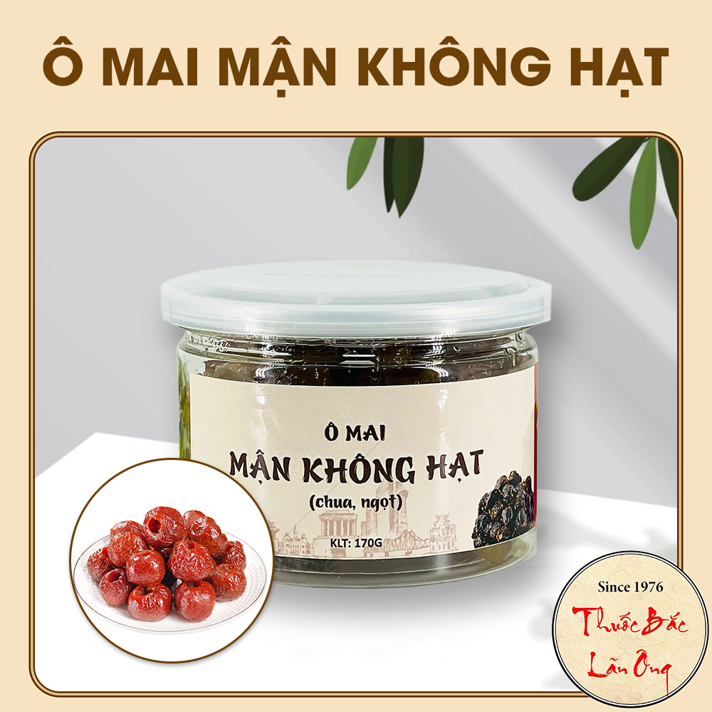 Ô mai mận không hạt (Vị chua chua, ngọt ngọt, dẻo thơm ngon) - Lãn Ông
