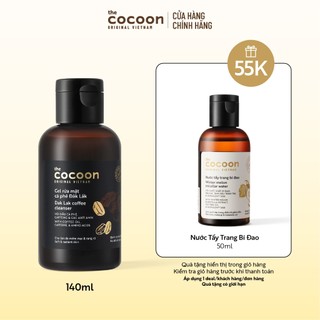 Gel rửa mặt cà phê Đắk Lắk Cocoon cho làn da tươi mới và rạng rỡ 140ml
