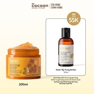 Tẩy da chết cơ thể đường thốt nốt An Giang Cocoon 200ml