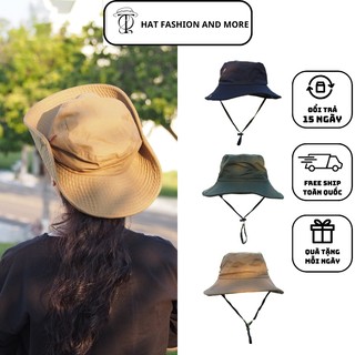 Mũ Cao Bồi TQ STYLE Mũ Tai Bèo Phong Cách Y2K, Unisex Thiết Kế Có Dây Có Khuy Bấm Chống Nắng Cực Tốt