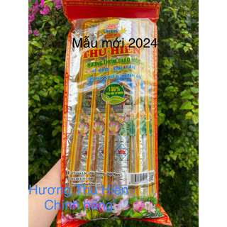 Hương thảo mộc Thu Hiền cao cấp dài 38cm, hương cuốn tàn, đậu tàn trắng.