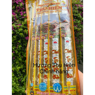  Hương trầm thảo mộc cao cấp Thu Hiền dài 43cm,nhang Thu Hiền chính hãng hương đậu tàn  cuốn tàn trắng đậu tài lộc 