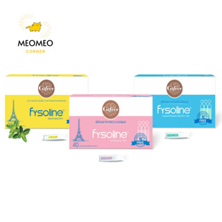 Nước muối sinh lý Fysoline Gifrer - Vệ sinh mắt , mũi , miệng cho bé fysoline vàng & hồng