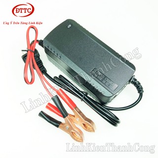 Bộ Sạc 4S 14.6V 5A 10A 20A Giắc 5.5x2.5mm, Kẹp Đỏ Đen