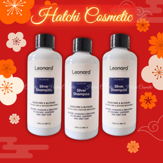 DẦU GỘI TÍM LEONARD 100ml, Dầu Gội Khử Vàng, Giữ Màu Cho Tóc Bạch Kim, Nhuộm Sáng, Tóc Tẩy