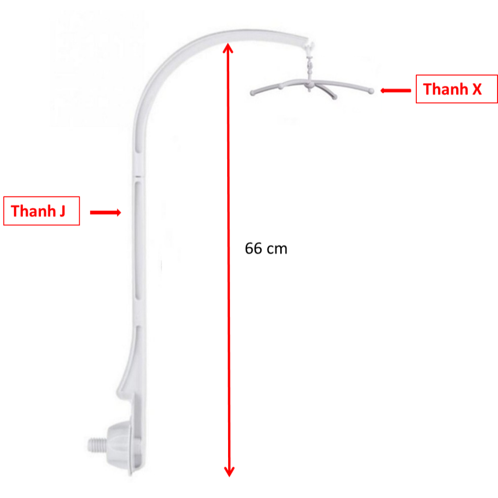 [Giá sỉ] Combo 5 thanh treo nôi giá sỉ