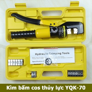 Kìm bấm cos thủy lực YQK-70 kìm ép cốt thủy lực YQK70