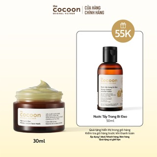 Mặt nạ bí đao Cocoon giảm dầu & mụn 30ml