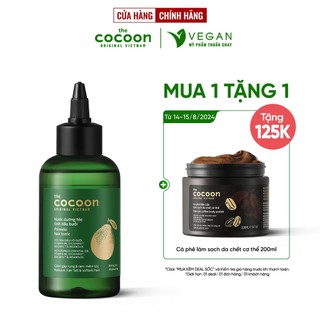 Cải tiến mới - Nước dưỡng tóc tinh dầu bưởi pomelo cocoon 140ml VEGAN - Mỹ phẩm thuần chay