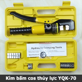 Kìm bấm cos thủy lực YQK-70 kìm ép cốt lục giác thủy lực YQK70