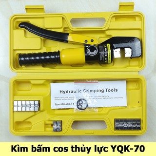 Kìm bấm cos thủy lực YQK-70 kìm ép cốt thủy lực lục giác YQK70