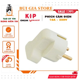 Phích cắm điện K7 Vinakip 16A chân phi 5