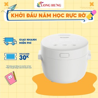Nồi cơm điện tử sharp 1.1 lít ks-com110dv - hàng chính hãng