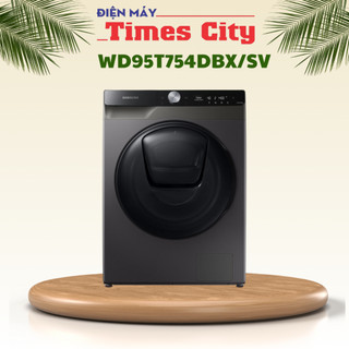 Máy giặt sấy Samsung Addwash Inverter 9.5kg WD95T754DBX/SV