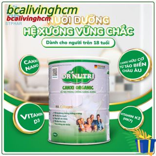Sữa bột cho xương khớp Dr Nutri Canxi Glucosamin,Organic tăng hấp thụ canxi nano cho khớp chắc khỏe