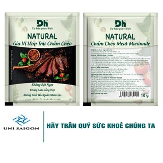 Gói NATURAL Gia Vị Ướp Thịt Chẩm Chéo - Thương hiệu DH Foods