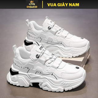 Giày thể thao nam kingsneaker độn đế cao su siêu hot trẻ trung cá tính tăng chiều cao 5cm - 101