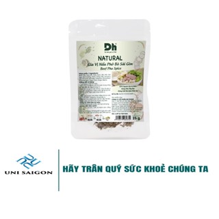 Gói NATURAL Gia Vị Nấu Phở Bò Sài Gòn - Thương hiệu DH Foods