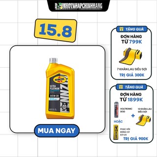 Nhớt nhập khẩu cao cấp cho tay ga Pennzoil Ultra Platinum 5w30 (hoặc 5w40)