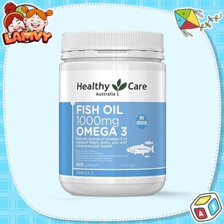  Viên uống Dầu cá Omega 3 Healthy Care Úc 400 viên 
