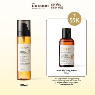 Xịt khoáng nghệ Hưng Yên giúp sáng da và ngăn ngừa oxy hóa Cocoon 130ml