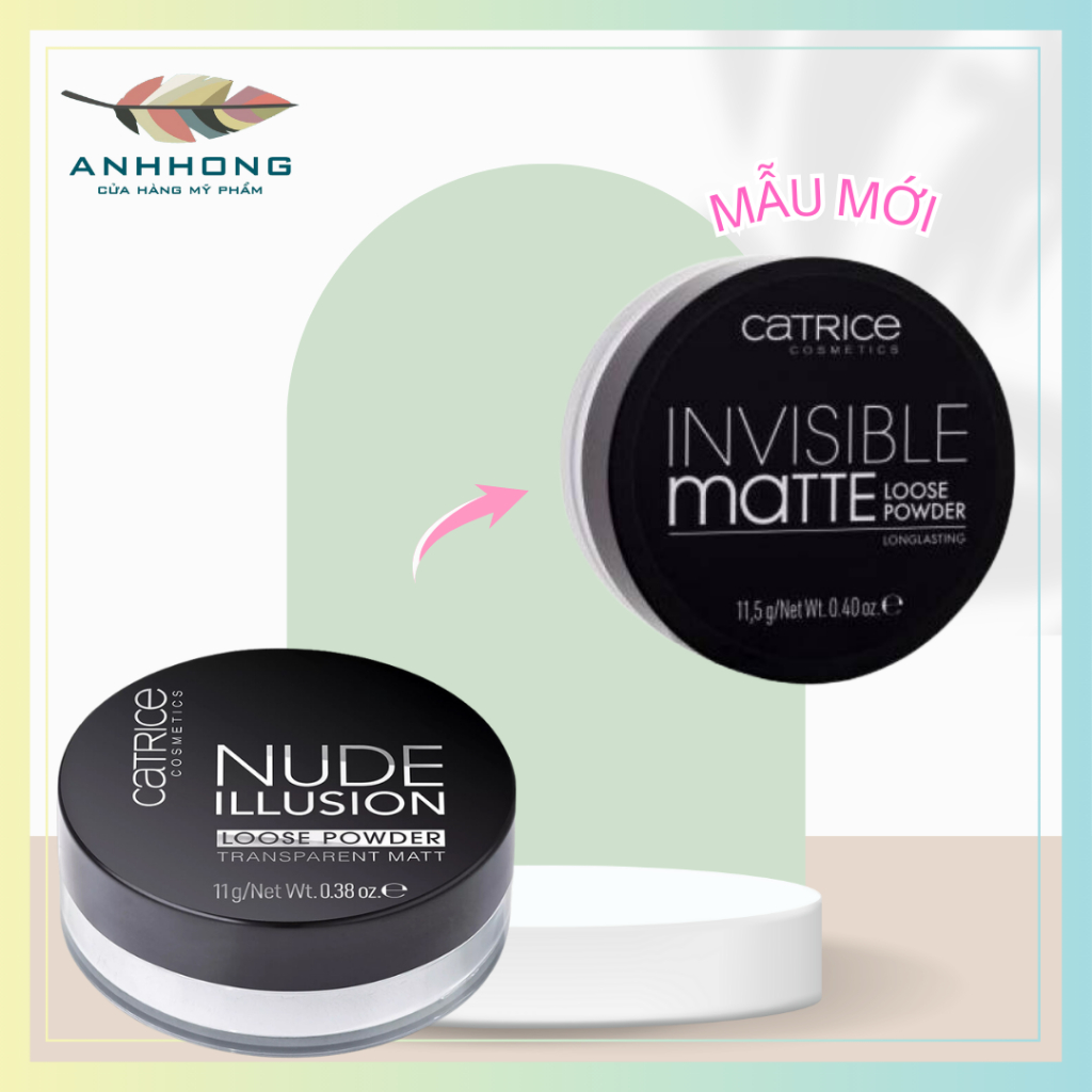 Mẫu mới Phấn Phủ Dạng Bột Catrice Nude Illusion Loose Powder