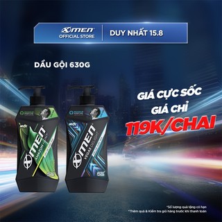 [Mới] Dầu gội Xmen Amazon Hunt/Vegas Delight 630g - Công nghệ mùi hương giúp tinh thần phấn chấn