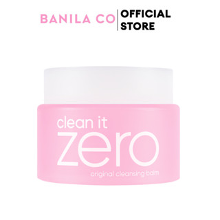   LIVE  Sáp tẩy trang Banila Co C​l​e​a​n It Z​e​r​o Original C​l​e​a​n​s​i​n​g B​a​l​m mọi da 100 125 180ML 
